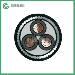 XLPE/SWA/PVC Cu. Cable 11kV 3C 150mm2 IEC 60502-2